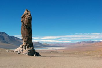 Chile San Pedro Atacama - salta lake