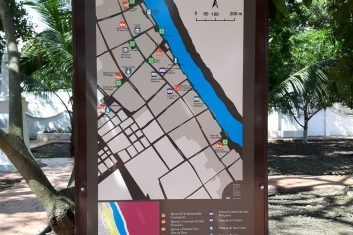 Colombia Mompox - map