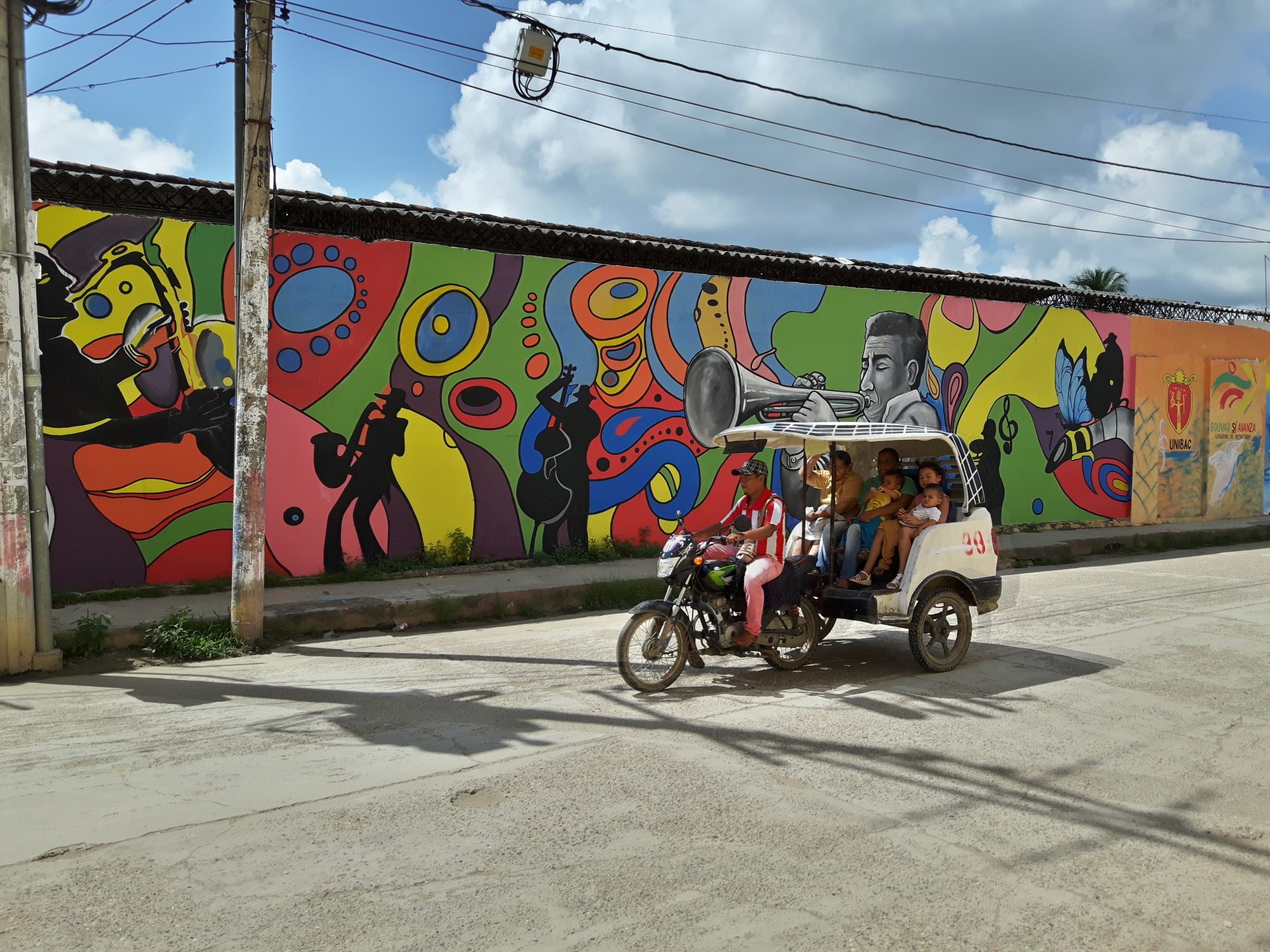 Colombia Mompox - graffiti