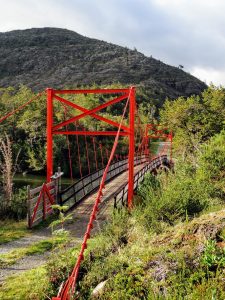 Chili - Carretera Austral - rode brug