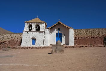 Chile San Pedro Atacama - church