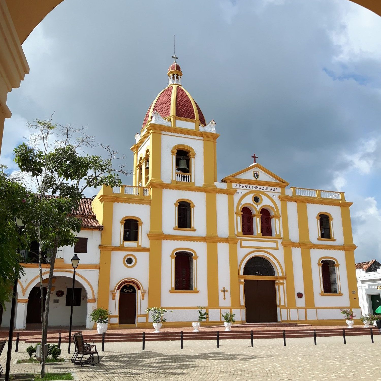 Colombia Mompox church